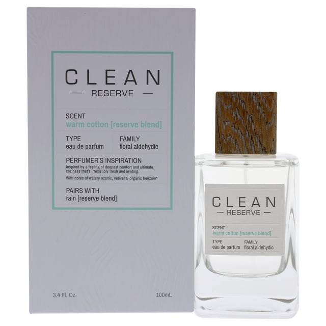 Clean Aerosol EDP Reserve Warm Cotton 3.4 oz Clean Clean Aerosol EDP 3.4 oz