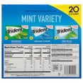thumbnail image 2 of TRIDENT Sugar-Free Gum Mint Variety, 14 Pieces, 20 Count, 2 of 2