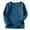 Dark Blue, variant on Toddler Soft Thick Crewneck Tee Tops Girls Comfort Basic Long Sleeve T-Shirt 2025