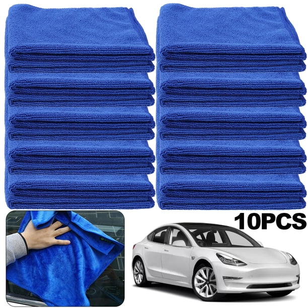 Trapo para Lavado Autos Toalla Fibra Engrosada Limpieza Fibra Del Automóvil Toalla Tela Suave Toalla Fibra Engrosada (1 30 * 70 Cm)