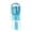 Light Blue, variant on YMJ 3-in-1 Portable 1 gal Orange ABS Habitat Mounted Dog Water Bottle with Lanyard