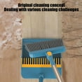 thumbnail image 5 of 3 Piece Brooms Set with Dustpan and Magic Squeegee Soft Bristle Broom Foldable Storage Broom Dustpan Combo Floor Scrubber Brush Home Cleaning Kit for Tile Hardwood, 5 of 6