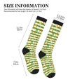 thumbnail image 4 of Sikiie Watercolor St Patrick Day 1 Pairs Compression Socks for Men and Women 15-20 mmHg Running Support Socks, 4 of 7