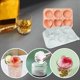 thumbnail image 5 of 2X Molde para Cubitos de Hielo de Rosas, Bandeja para Cubitos de Hielo en Forma de CorazóN, Molde de Silicona para Hacer Bolas de Hielo para CóCteles de Whisky, Bebidas, Rosa, 5 of 5