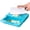 Blue, variant on Nib Over-Sink Cutting Board with Colander, Expandable Kitchen Chopping Block, Plastic, Multi-Function Vegetable Prep Station (Rose)