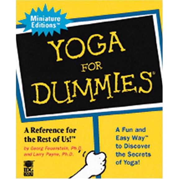 Pre-Owned Yoga for Dummies: Miniature edition, 9780762409860, 076240986X, Hardcover, Min edition