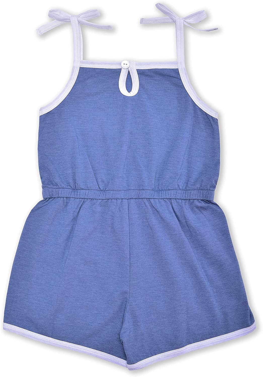 Paw Patrol Chase, Marshall and Skye Girls 2 Pack Sleeveless Romper, Toddler