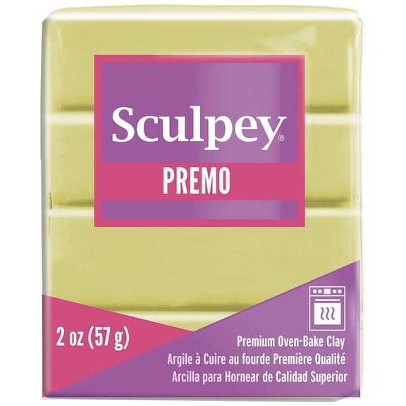 Sculpey Premo Polymer Clay 2oz-Glow