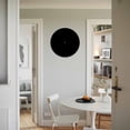 thumbnail image 4 of Wall Clock Black Clocks PVC Silent Non-Ticking Battery Operated Decorative Solid Color Round Clock for Home Living Room Kitchen Bedroom Office School Wall Decor 14 Inch, 4 of 9
