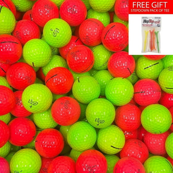 Mulligan - 88 Vice Mix AAA Recycled Used Golf Balls, Color