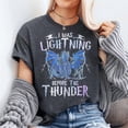 thumbnail image 2 of I Was Lightnings Before The Thunder Dragons Men Women Kid T-Shirt, Sizes S-5XL, Tbun, 2 of 5