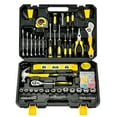 thumbnail image 1 of 108 Pieces Household Mechanic Tool Set Craftsman Basic Tool Kit Mechanic Hand Tool Set For DIY Home Maintenance, 1 of 8