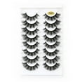 thumbnail image 2 of WIFKLSIIPG False Eyelashes Fluffys 8D Lashes Cat-Eye Wispy Lashes 8 Pairs Pack Dramatic Long Thick Volume Eye Lashs Multipacks, 2 of 8