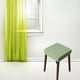 thumbnail image 4 of Funda de asiento elástica de poliéster para taburete de tocador, antidecoloración y antiarrugas. Verde B, 4 of 9