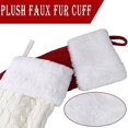 thumbnail image 4 of Bas de Noël, pour Décorations de Noël 2 Pcs Rouge, 4 of 5
