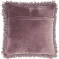 thumbnail image 2 of Nourison Yarn Shimmer Shag Decorative Throw Pillow, 17" x 17", Lavender, 2 of 2