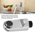 thumbnail image 6 of Suodoka G1/2 Chrome Pull‑Out Faucet Shower Head – Handheld Kitchen & Bathroom Replacement, Easy Tool‑Free Install, 3.54" Length, 1.57" Diameter, 6 of 8