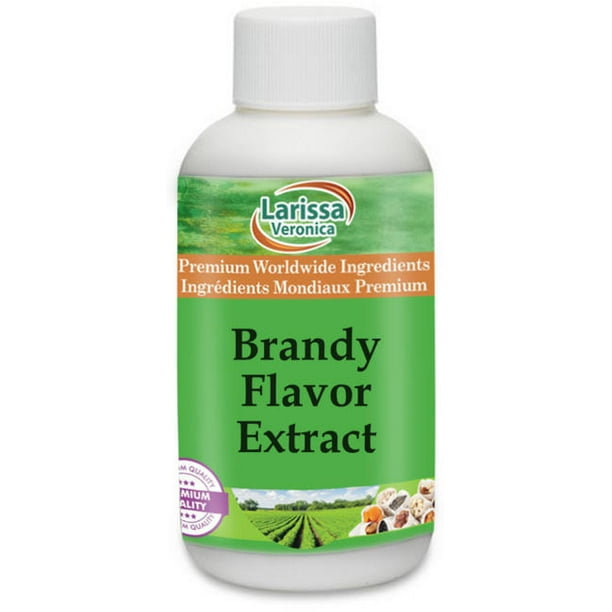 Larissa Veronica Brandy Flavor Extract, (Brandy, 1 oz, 1Pack, Zin