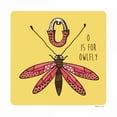 thumbnail image 2 of Marrott, Stephanie 26x26 Gold Ornate Wood Framed with Double Matting Museum Art Print Titled - O is For Owl Fly, 2 of 4