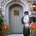 thumbnail image 1 of Costway 6ft Inflatable Ghost Headless Skeleton Halloween Decoration w/LED Light, 1 of 10