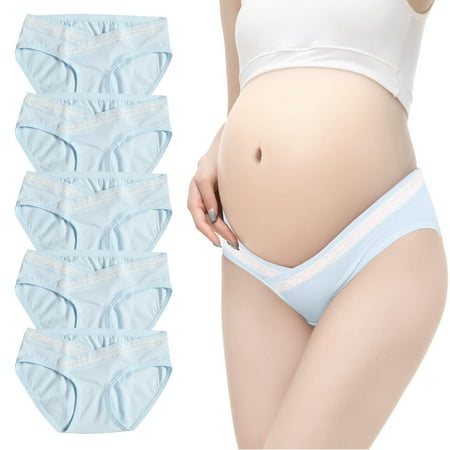 

Finelylove Maternity Lounge Shorts Shorts For Teen Girls Low Waist Rise Walking Printed Blue 3XL