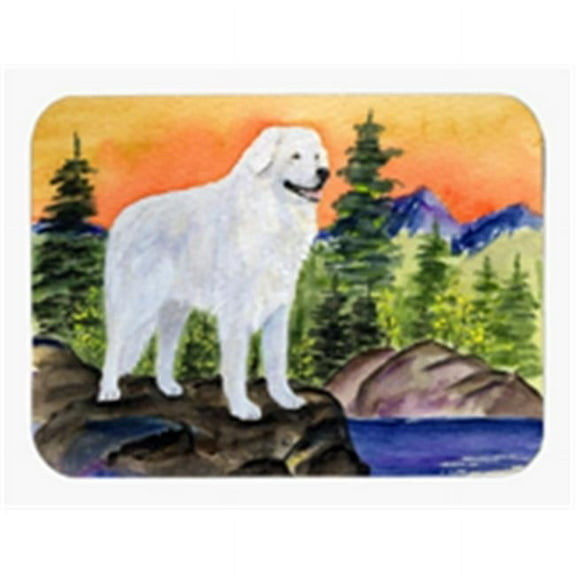 Kuvasz Mouse Pad, Hot Pad & Trivet