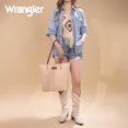thumbnail image 7 of Wrangler Tote Bag for Women Top Handle Satchel Purse, Khaki, 7 of 7