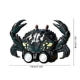 thumbnail image 4 of TOYOUME Pull Back Crab Toy, Friction Powered, 1 Count, 5.12 x 3.15 Inch, for Toddlers, Black, 4 of 6