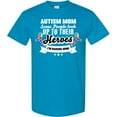 thumbnail image 3 of Inktastic Autism Awareness Autism Mom with Puzzle Ribbons T-Shirt, 3 of 5