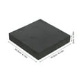 thumbnail image 2 of AURARMLET 2-Pack RV Jack Blocks Rubber Buffer Pads 10.5x10.5x0.8 Inch Black for Stabilizing and Dampening, 2 of 7
