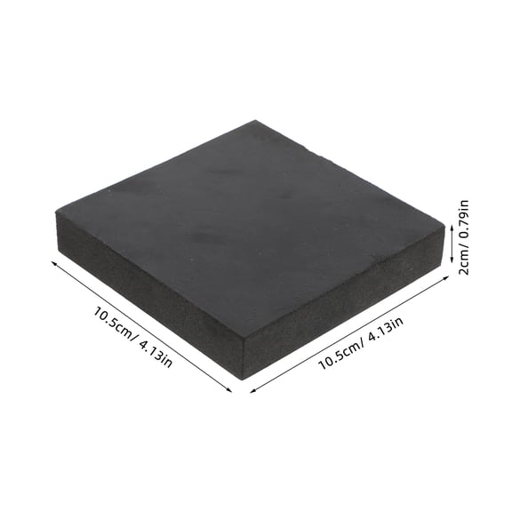 OUNONA 2-Pack Non- Rubber RV Leveling Pads for Camper Jack Stands and Stabilizers, Anti-Skid Support Blocks