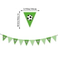 thumbnail image 2 of Paper Flag Raising Banner Triangles Style For Football Game Party Decoration And Event, 2 of 6