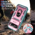 thumbnail image 2 of HCTian for Google 9/9 Pro Phone Case,360° Kickstand & Slide Camera Cover,Military Heavy Duty Full Body Hard Shell Shockproof Phone Case for Pixel 9 Pro,6.3 inch, 2 of 7