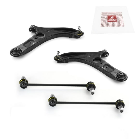Metrix Premium Chassis Parts - 4 PC Front L/R Lower Control Arm & Front L/R Sway Bar Stabilizer End Link Kit Fits 2011-2016 Hyundai Elantra, Replacement RK622232, RK622646, K750523