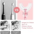 thumbnail image 5 of 2PC Children's U-shaped Toothbrush,Silicone(Children Ages 6-12), 5 of 5