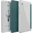 thumbnail image 1 of TUDIA SKN FLIP V2 Onyx Boox Palma 2 Case Magnetic Closure Shockproof - Clear Turquoise, 1 of 1