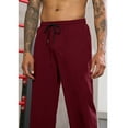 thumbnail image 6 of HaoXianJian Men's Athletic Pants Elastic Waiste Drawstring Pants Relaxed Fitted Casual Pants Breathable Running Workout Gym Pants with Pockets Big & Tall Size, 6 of 6