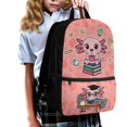 thumbnail image 2 of Jeiento Axolotl 17 Inch School Backpack Set 5 Pcs Cartoon Girls Lightweight School Bag with Lunch Bag, Pencil Case and Bookmarks for 9-12 Years Old, 2 of 8