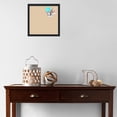 thumbnail image 3 of PinPix 15x15 Custom Cork Bulletin Board Lattice Beige Poster Board Has a Fabric Style Canvas Finish, Framed in Lattice Beige, by ArtToFrames (PinPix-1820), 3 of 5
