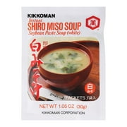 Kikkoman Instant Shiro Miso Soybean Paste White Soup, 1.05 oz