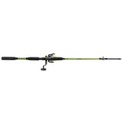 Lew’s Valor Big Game Spinning Reel & Rod Combo, 7-Foot 2-Piece Fishing Rod, Size 5000 Reel