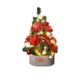 thumbnail image 2 of Suncoda Holiday Adorn , Décoration de Centre Commercial pour Sapin de Noël Mini Chiffré de 23,62 Pouces pour Bureau à Domicile, Ornements de Noël Rouges, 2 of 6