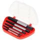 thumbnail image 2 of Kit profesional para quitar tornillos dañados, extractor de tornillos de aleación de acero resistente para tubos para quitar pernos oxidados, acero al cromo vanadio, juego de 5 piezas con práctico, 2 of 5
