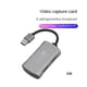thumbnail image 2 of Tarjeta de captura de video Yashi 4K 1080P60Hz Gris, 2 of 5