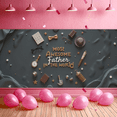 thumbnail image 5 of Decorative Design Awesome Father Banner Vintage Elements for Father's Day Dad Celebration Gift, 5 of 8