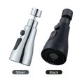 thumbnail image 3 of 3 Functions Spray Head 360°Swivel Faucet Spayer Head G1/2 Water-saving Sink Aerator for Kitchen Faucet, 3 of 8