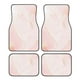 thumbnail image 1 of Fotbe Marble Juego de 4 Tapetes para Auto con Estampado – Alfombrillas de Goma Reforzada, Diseño Antideslizante, Protección para Todo el Año – Vehículos, Autos, Camionetas y SUVs, 1 of 7