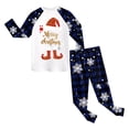 thumbnail image 6 of GCETTIC Boys/Girls Christmas Pajamas Holiday Pjs Kids Santa Long Sleeve Sleepwear Mint Size 4-5 Years, 6 of 6