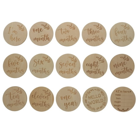 

NICEXMAS 1 Set Monthly Milestone Cards Monthly Recording Cards Monthly Cards Photo Prop
