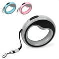 thumbnail image 2 of High-Quality 2.5M Flexi Round Retractable Dog Leash - Reliable and Trustworthy Solution for Cat Traction - Convenient, Durable,  (Gray,2.5M), 2 of 7